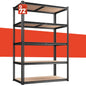 5-Tier Heavy Duty Shelving Unit 2000LBS Capacity