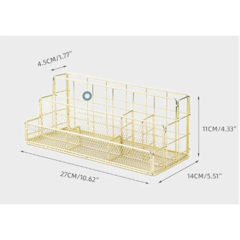Metal Organizer Perfect Storage Home, School