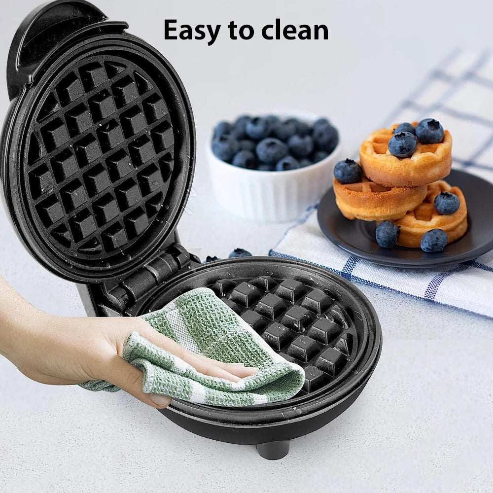Breakfast Mini Electric Waffle Machine Maker