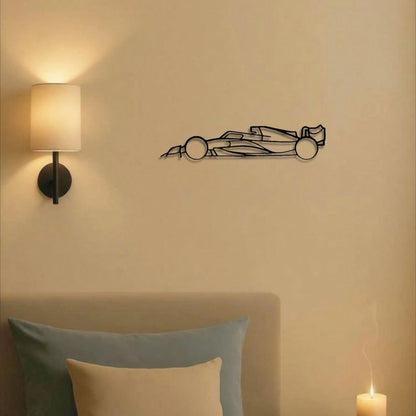 Automotive Decor Metal Racing Car Wall Art