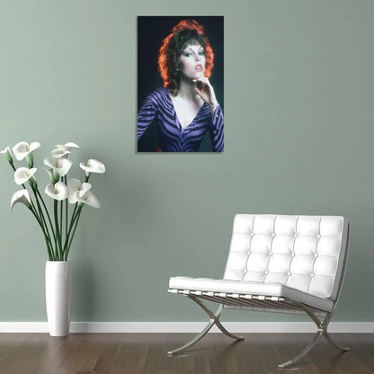 Pat Benatar Rock Singer Canvas Wall Art