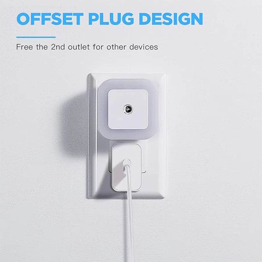 4Pack Dimmable Led Night Light with Sensor