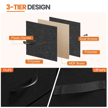 Bedside Coffee/Tea Table Storage Closet Chest