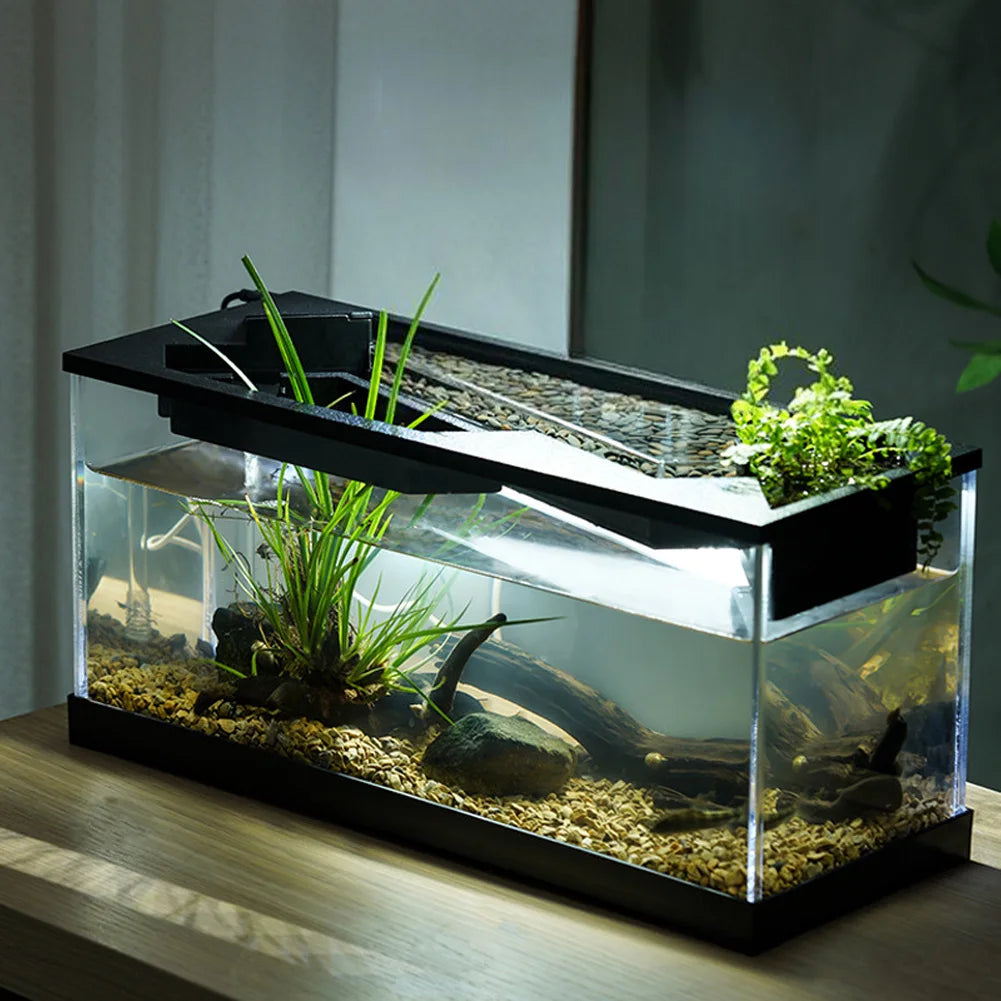 Aquarium Tank With Build-in Light, Water Pump