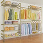 Heavy duty clothes rack for hanging clothes