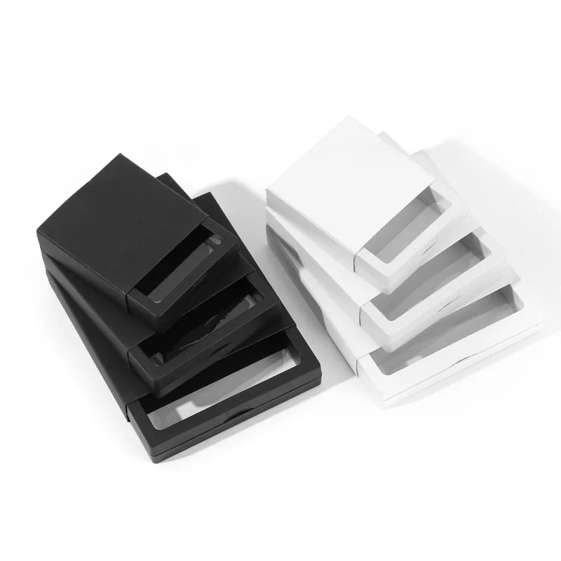 Clear Plastic Jewel Display Box Floating Showcase