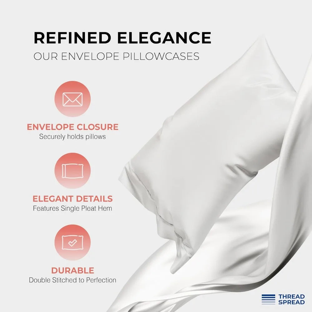 100% Egyptian Cotton Sheets Set - Luxury 1200TC