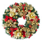 Pre-Lit Christmas Wreath, Battery Operated Christmas Wreath