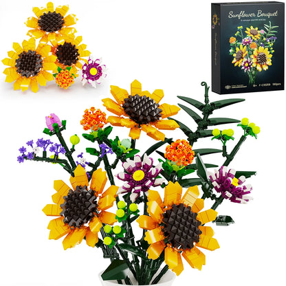 Sunflower Building Set Home Decor