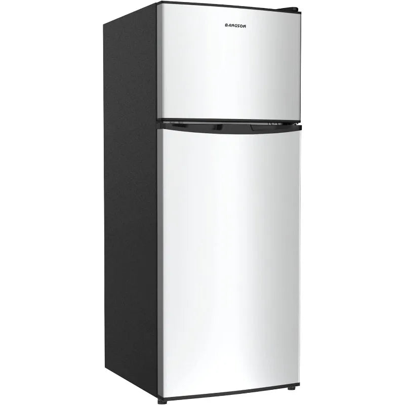 Small Refrigerator with Top Freezer Two Doors