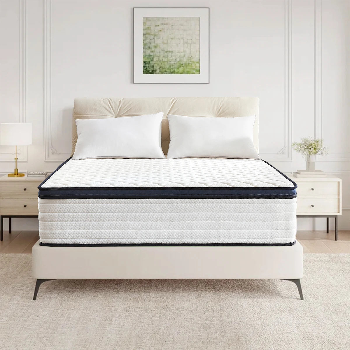 Queen Size Mattress Gel Memory Foam Hybrid