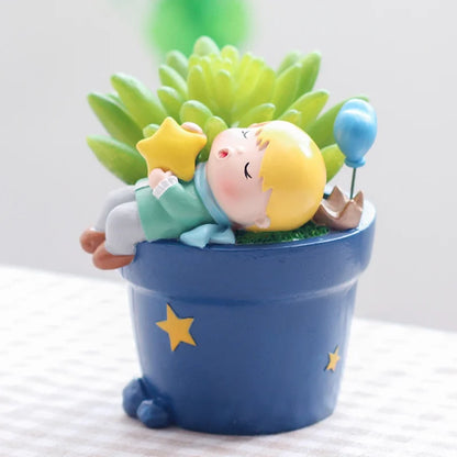 Cute Succulent Pots Small Resin Flower Planter