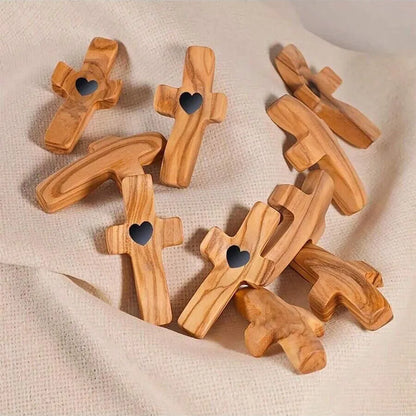 Multi-functional Wooden Cross, Anxiety Relief