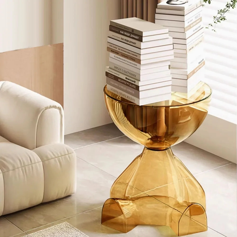 Transparent Advanced Small Flat Head Coffee Table