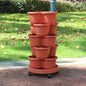 Vegetable Plastic Pot Balcony Strawberry Potted Plant