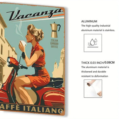Espresso Vintage Italian Coffee Heritage Wall Art