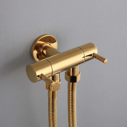 Bathroom Bidet Sprayer Bidet Faucets Toilet Gold