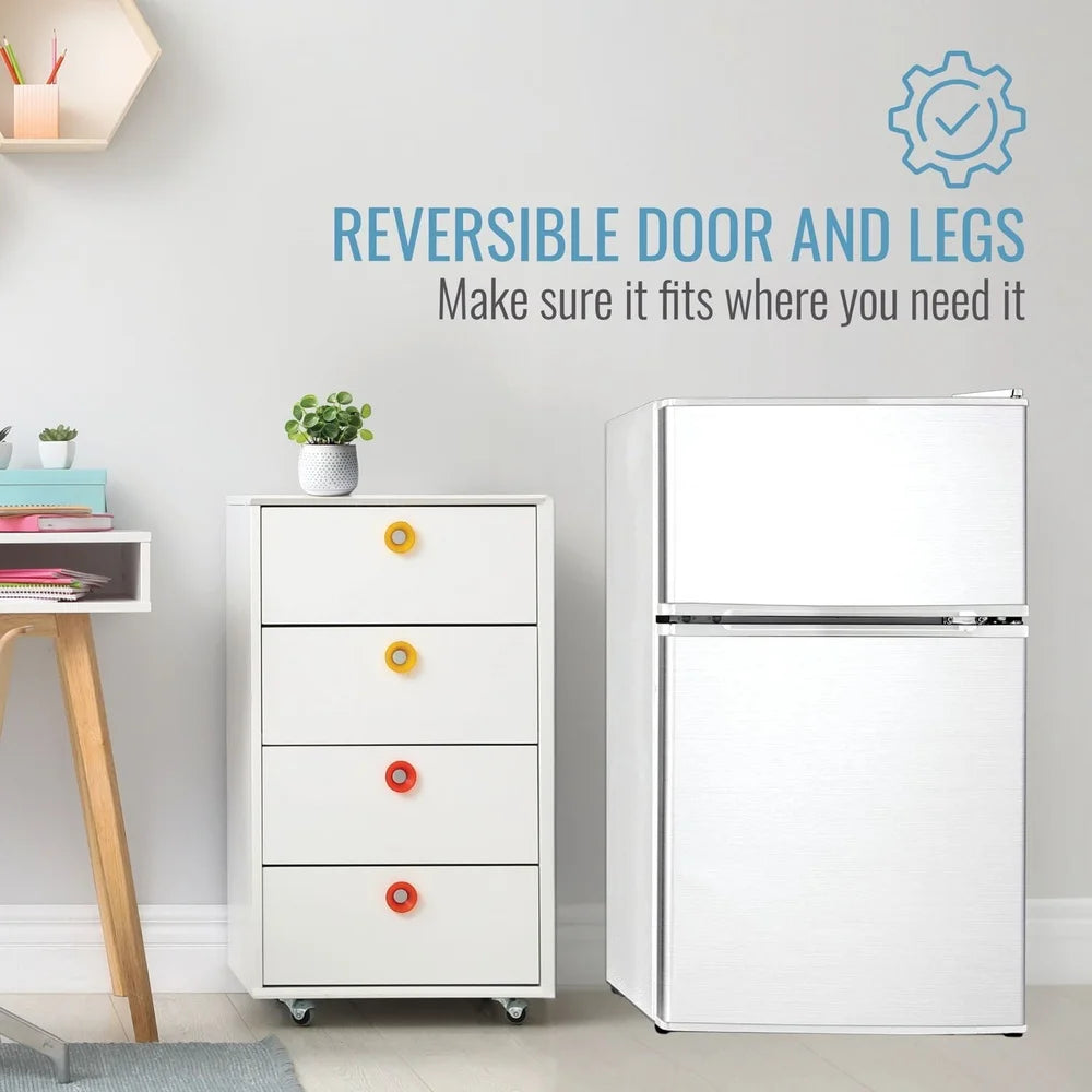 Mini Garage Refrigerator with Freezer Temperature Control