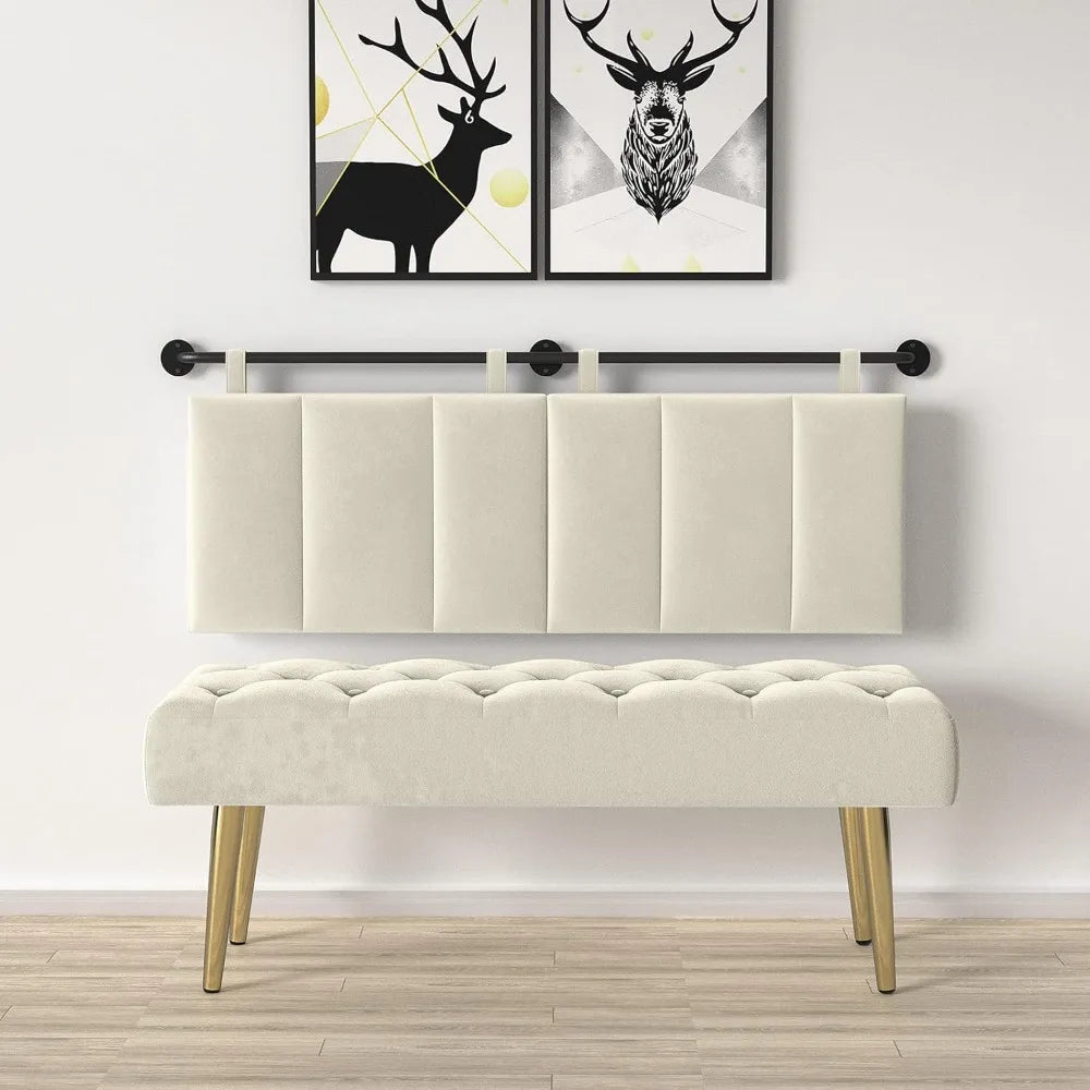 Versatile Queen Size Adjustable Height Headboard