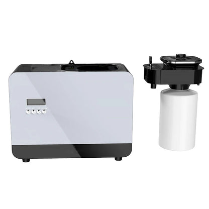 Aroma Diffuser Connected to HVAC Essential Oil Bottle