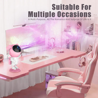 Astronaut Galaxy Projector LED Starry Nebula Lamp