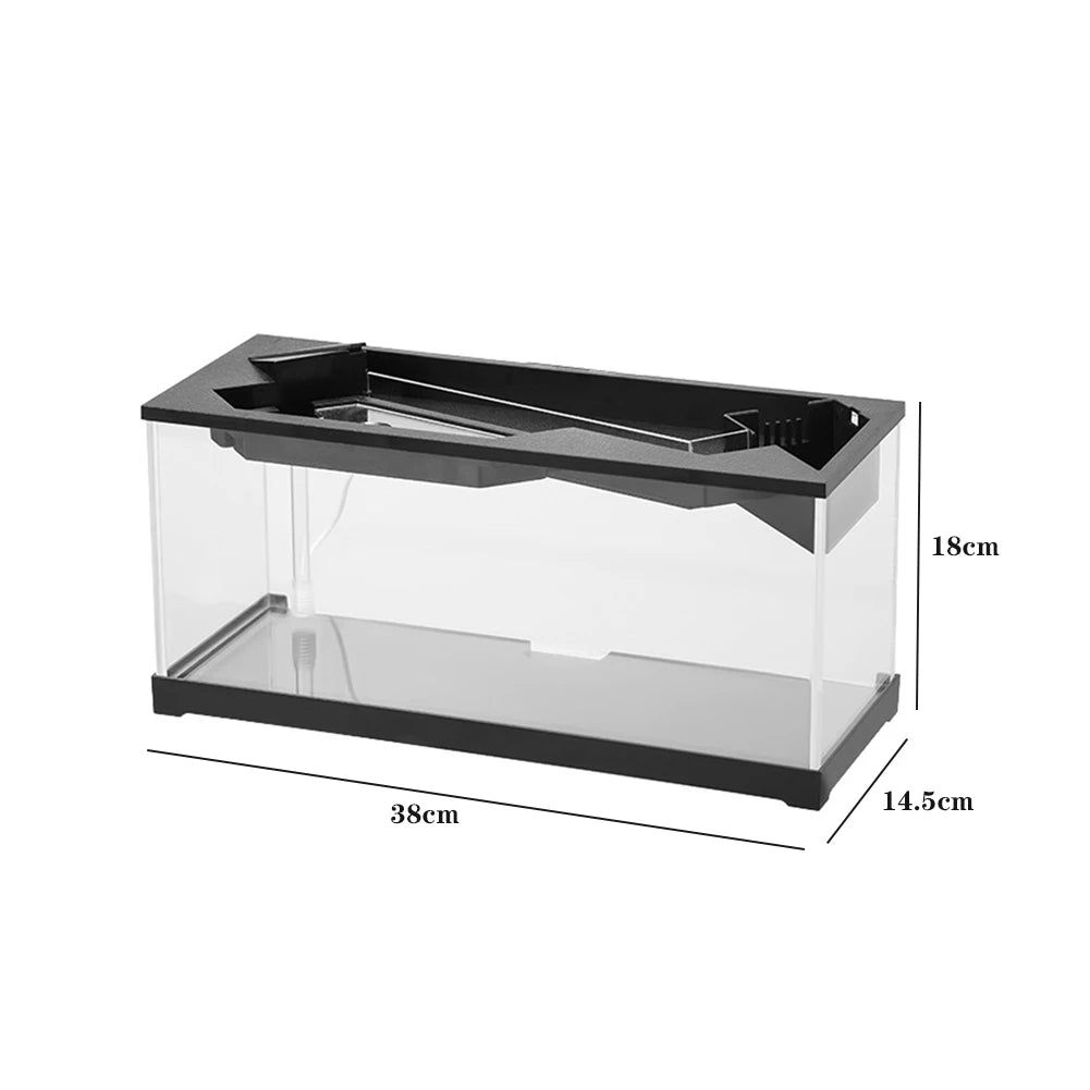 Aquarium Tank With Build-in Light, Water Pump