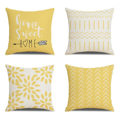 4PCS Throw Pillow Covers Decorative Pillow Covers