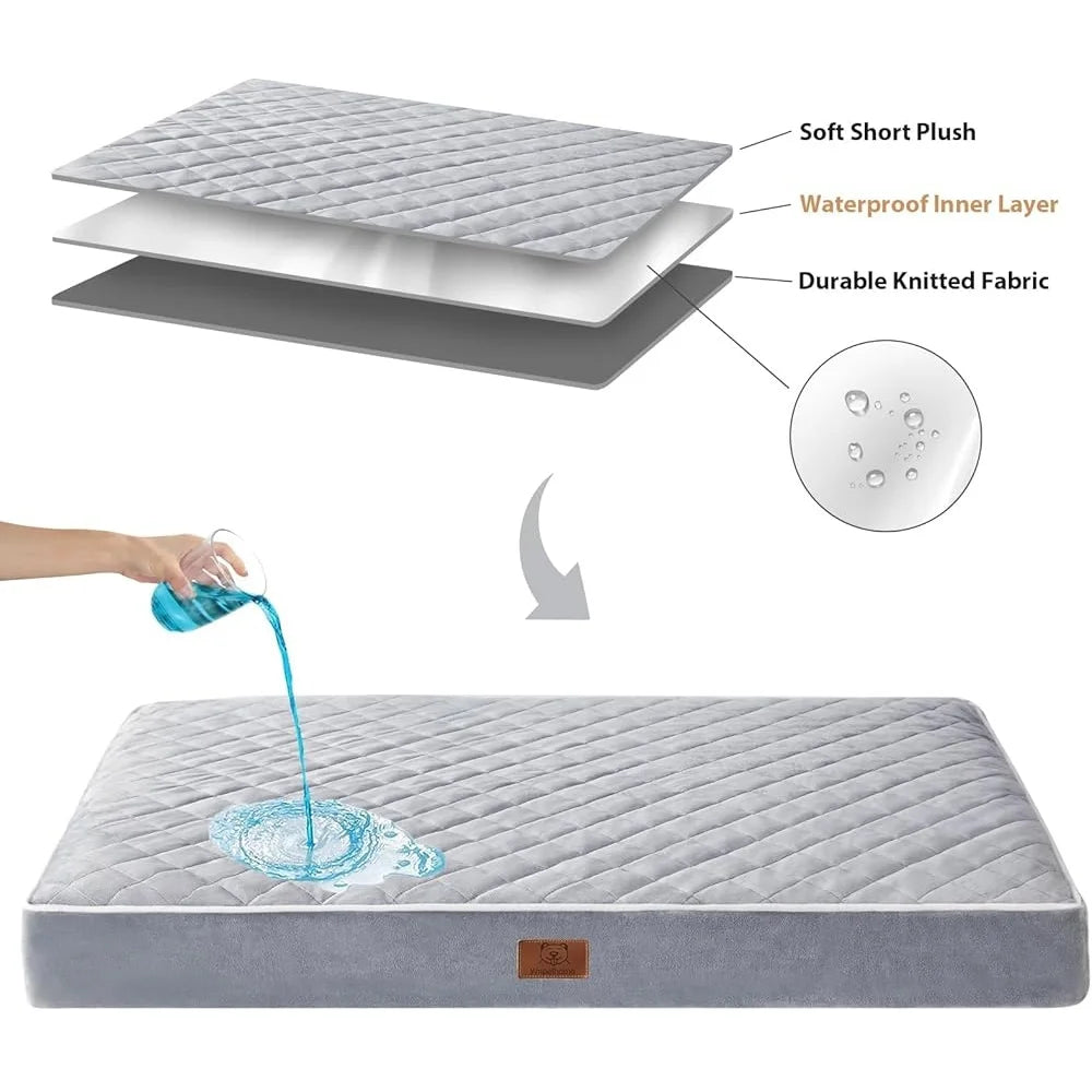 Waterproof Mattress Dog Bed Cover Anti-Slip