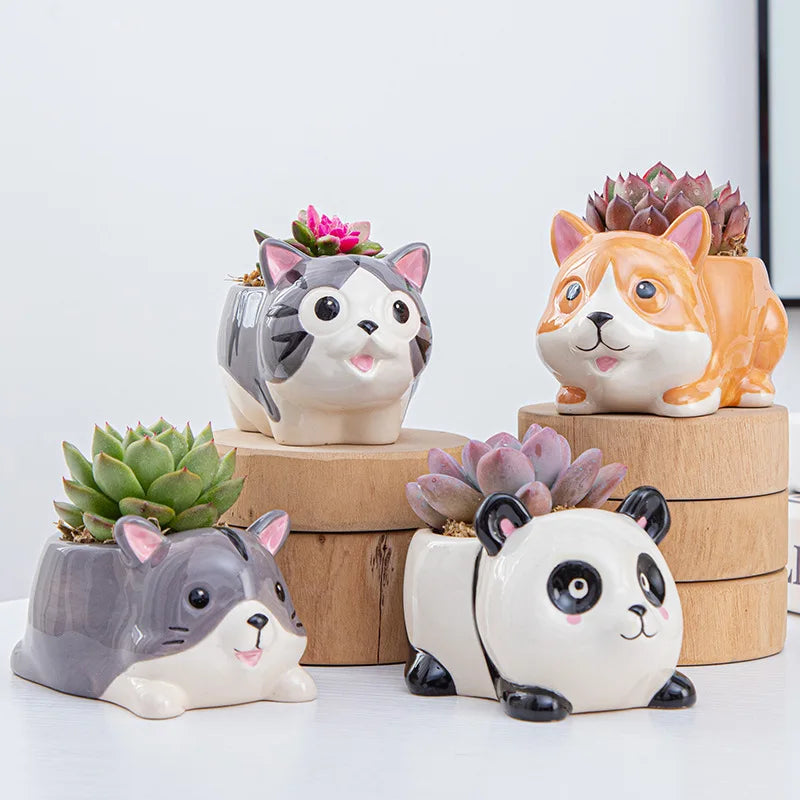 Cute Animal Creative Ceramic Cartoon Decoration