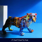 Creative Dog Painted Graffiti Living Room Color
