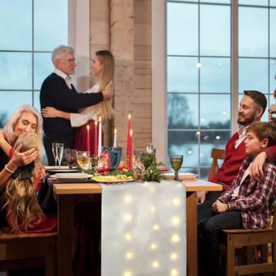 2 Roll Fluffy Thick Fake Snow Blanket