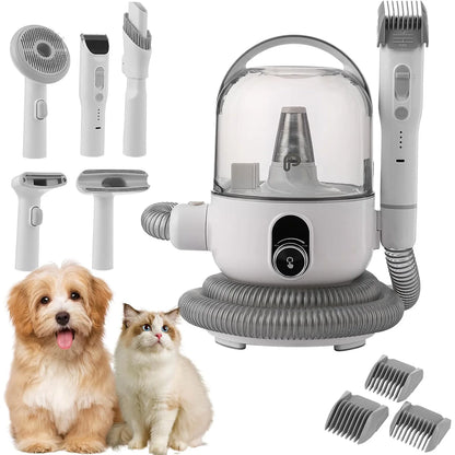 Professional Pet Grooming Kit with Vacuum Suction