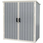 Outdoor Storage Shed with Floor/Lockable Door