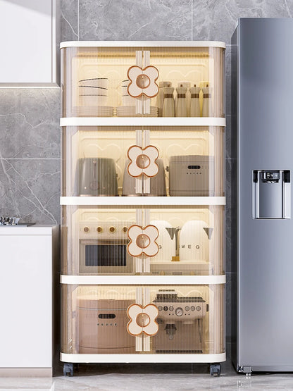 Aesthetic Wardrobe Modern Handles Plastic Organizer