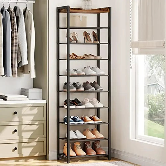 Elegant Reliable Shoe Storage Stand with Shelves
