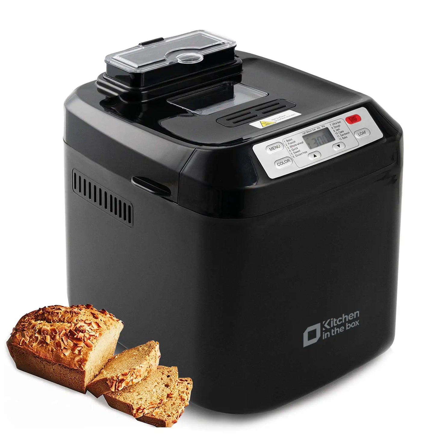 12 Presets Bread Maker Fruit Nut Dispenser