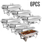 Chafing Dish Buffet Set 8QT Electric Stainless Steel