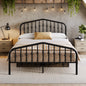14'' Metal Bed Frame with Headboard & Footboard