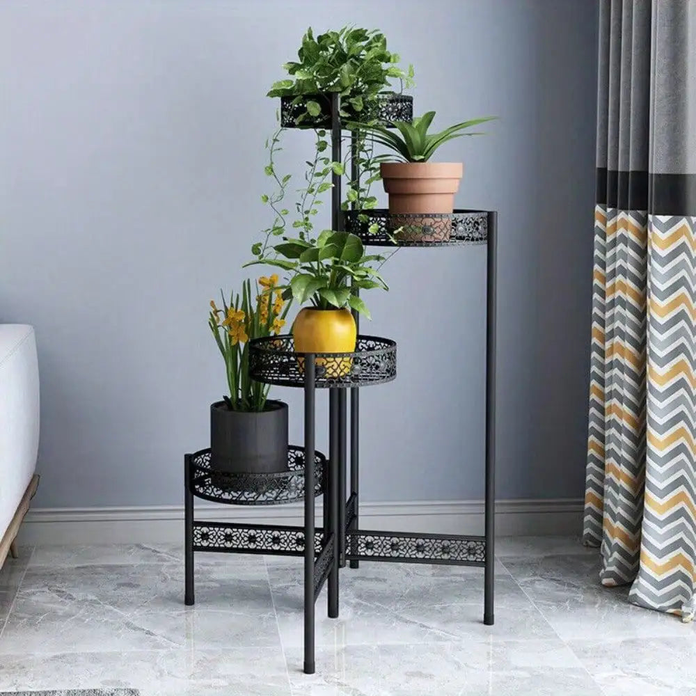 Plant Stand Garden Planter Metal Flower Pot