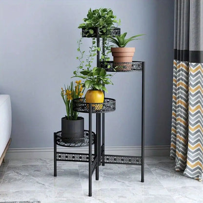 Plant Stand Garden Planter Metal Flower Pot