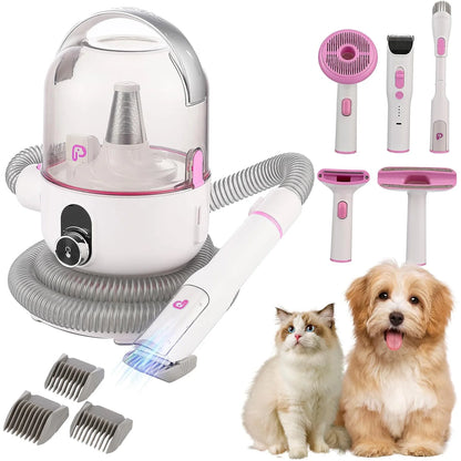 Professional Pet Grooming Kit with Vacuum Suction