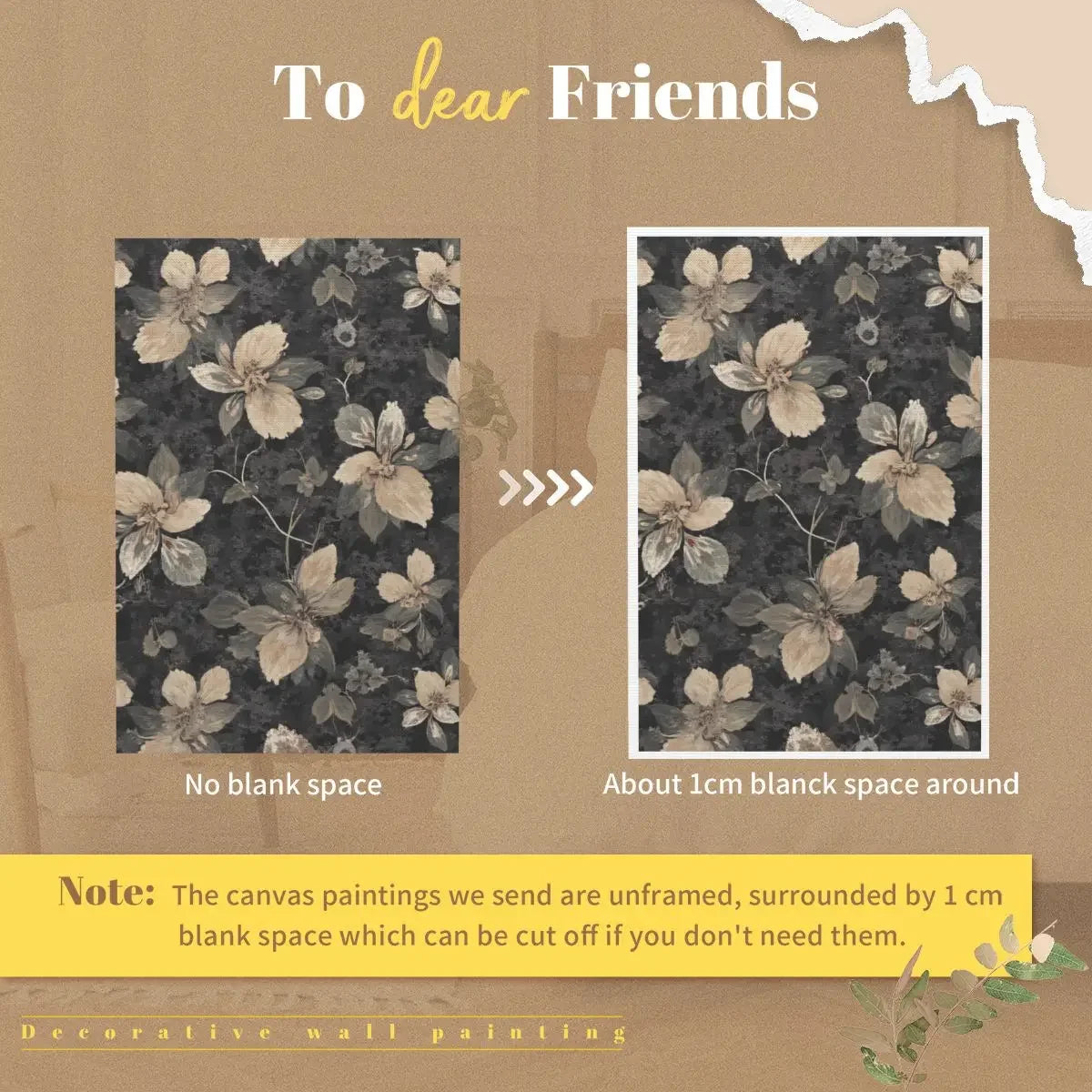 Cute Canvas Wall Art BedRoom Decor