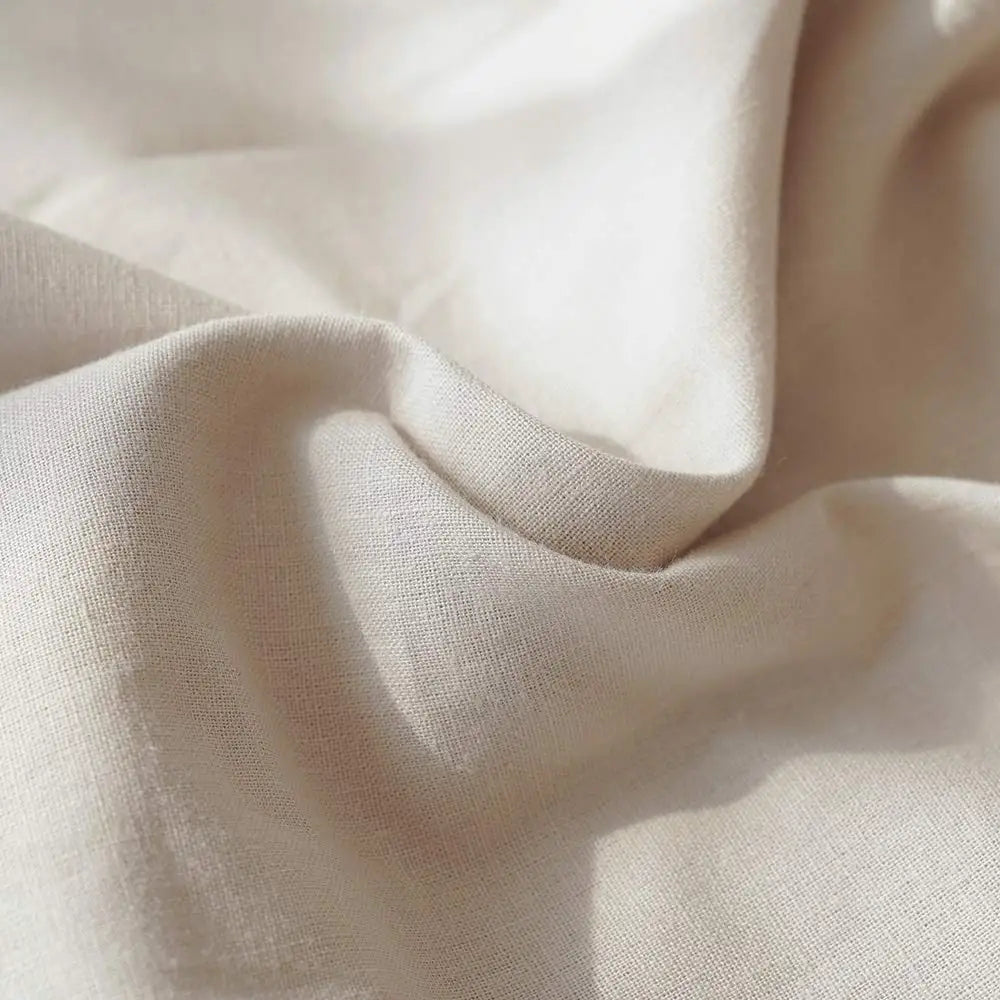 Simple & Opulence Linen Fitted Sheet Mattress Cover