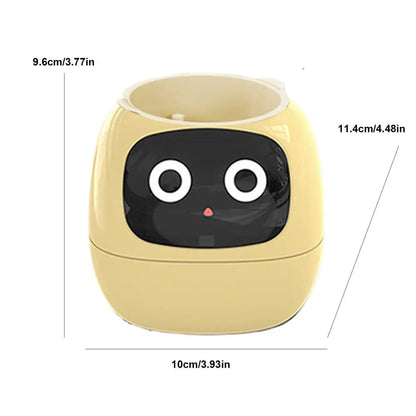 Adorable Robot Vases Growing System Plant Companion