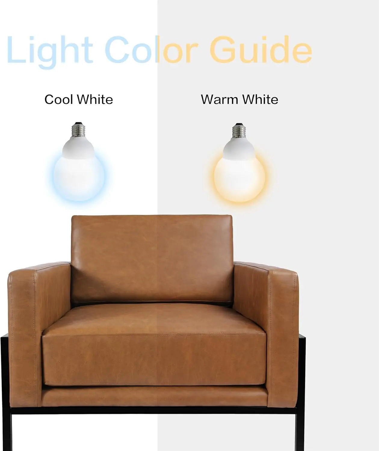 Modern Metal Frame Accent Chair Home Décor