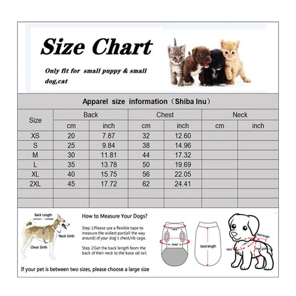 Cute Fruit Dog Clothes for Small Dogs Hoodies