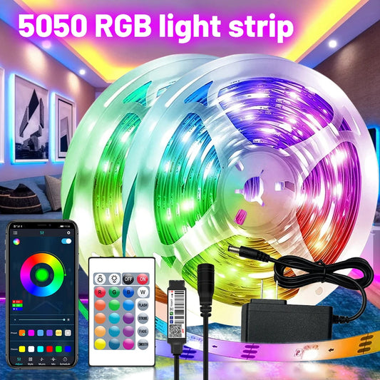 30M 5050RGB 30 LEDS/meter LED Strip Bluetooth