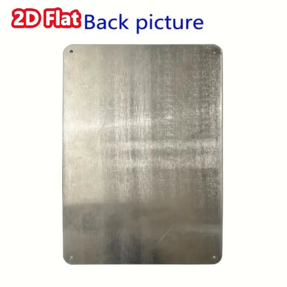 1PC Golden Leaf Buddha Aluminum Tin Sign