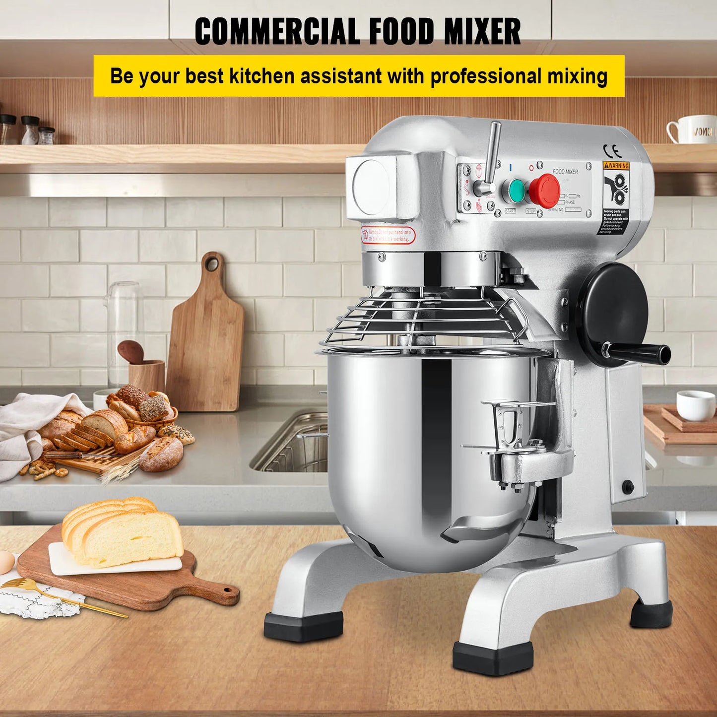 Commercial Home Electric Whisker, Mixer, Processor Machine