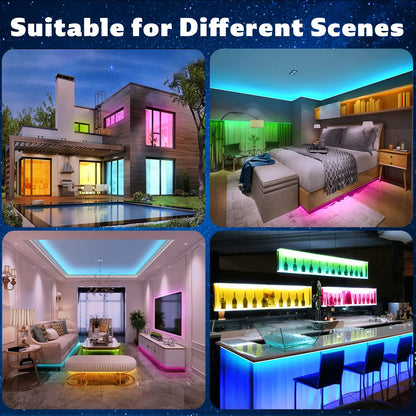 30M 5050RGB 30 LEDS/meter LED Strip Bluetooth